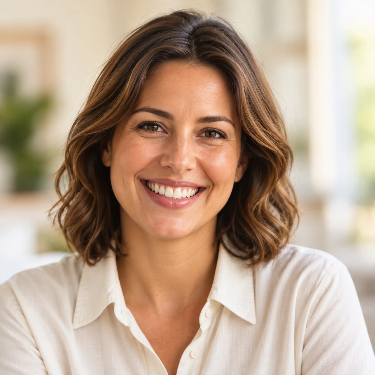 Illustrative welcoming portrait, not a staff member